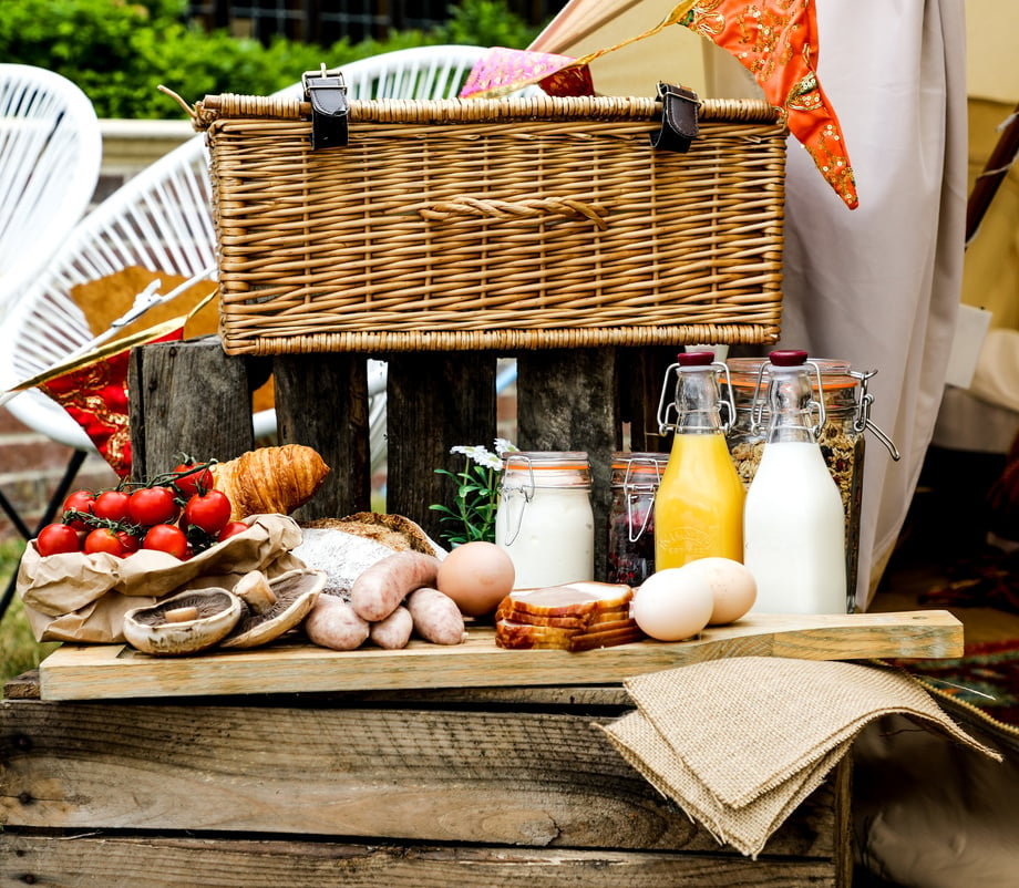 Breakfast Picnic - Glamping